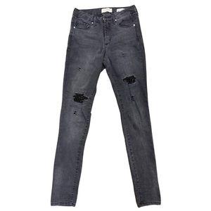 Jessica Simpson Black Uptown Highrise Skinny